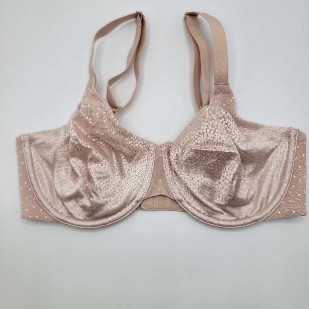 Wacoal 32DD Back Appeal Underwire Bra - 855303 Rose Dust